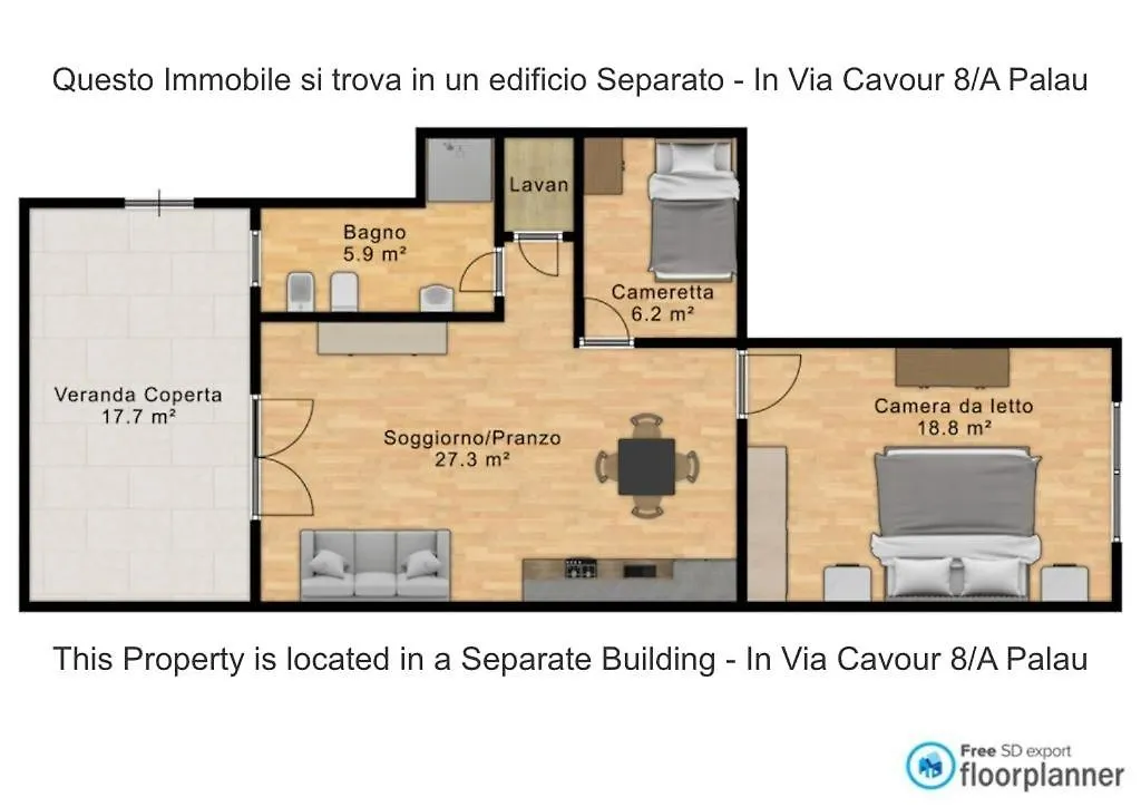 Apartments & Suites Vento Mare Palau Ιταλία